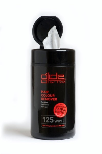 Glide - Colour Wipes with Shea Butter 125pc