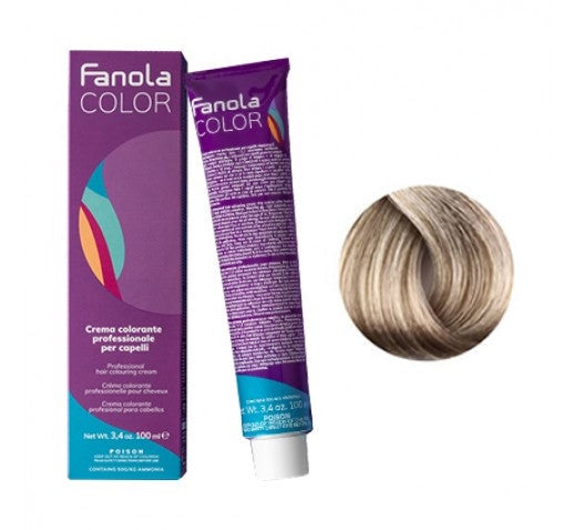Fanola Permanent Colour 10.11 Blonde Platinum Light Intense Ash 100ml