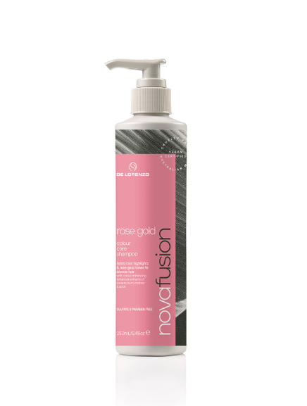 De Lorenzo - Nova Fusion Shampoo 250ml / Rose Gold