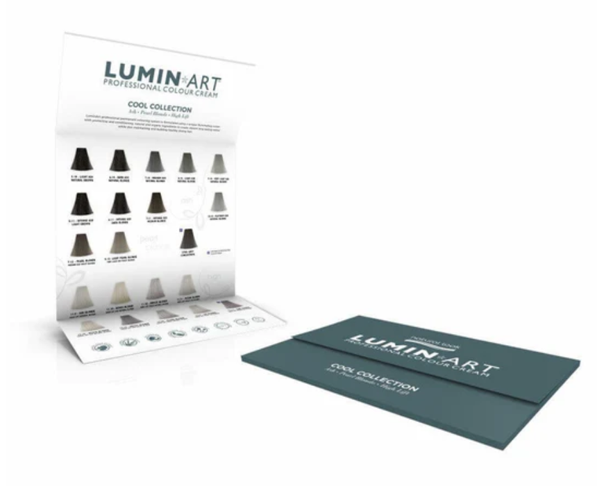 Luminart Cool Collection Colour Chart