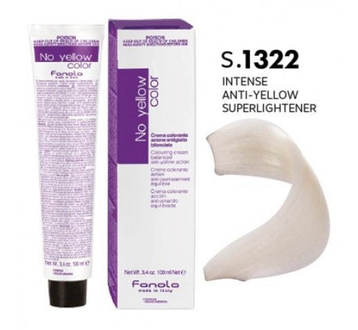 Fanola No Yellow Colour S.1322 Intense Anti Yellow Superlight 100ml