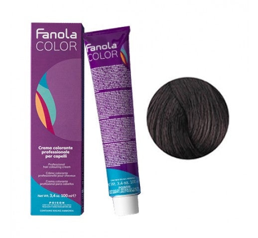 Fanola Permanent Colour 4.5 Medium Mahogany Brown 100ml