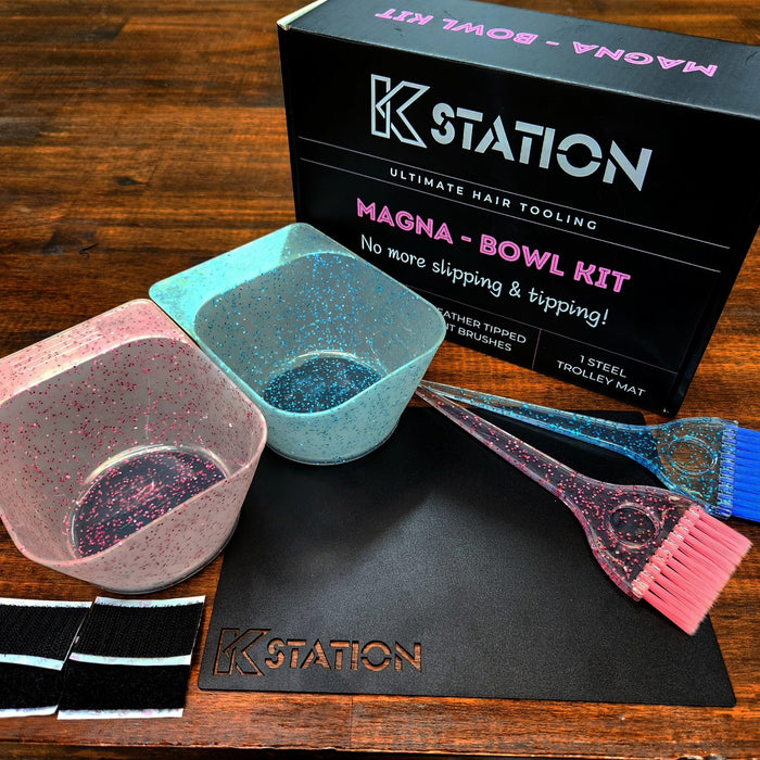 K Station - Magnetic Tint 4 Bowl Kit Glitter