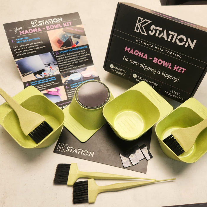 K Station - Magnetic Tint 2 Bowl Kit Eco Wheat-straw