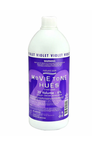 Natural Look - Movie Tone Hues Violet Cream Peroxide 20 Volume