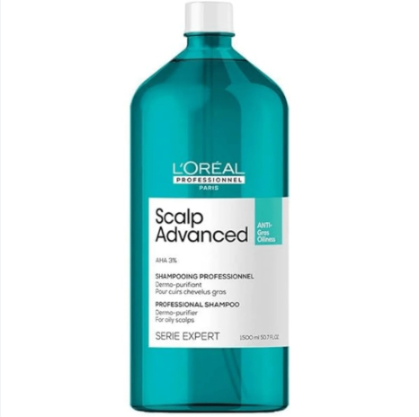 L'Oreal Professional - Scalp Advanced Anti-Oiliness Shampoo 1500ml
