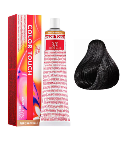 Wella Colour Touch - 3/0 Dark Brown 60g