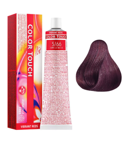 Wella Colour Touch - 5/66 Light Brown Violet Intense 60g