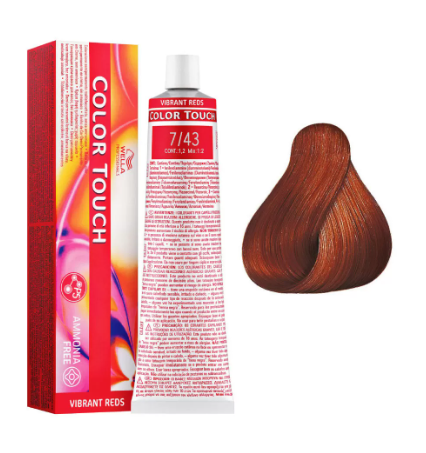 Wella Colour Touch - 7/43 Copper Satin 60g