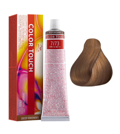 Wella Colour Touch - 7/73 Warm Gold Sand 60g