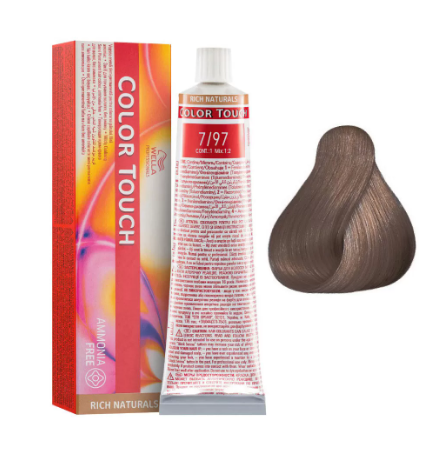 Wella Colour Touch - 7/97 Medium Blonde Cendre Brown 60g