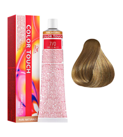 Wella Colour Touch - 7/0 Medium Blonde 60g