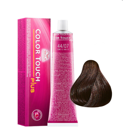 Wella Colour Touch Plus - 44/07 Medium Brown Natural Brown 60g