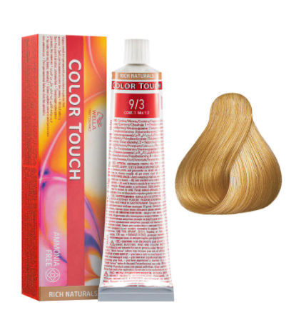 Wella Colour Touch - 9/3 Very Light Blonde Gold 60g