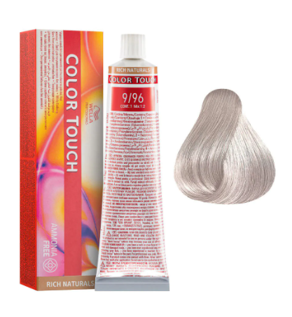 Wella Colour Touch - 9/96 Very Light Blonde Cendre Violet 60g
