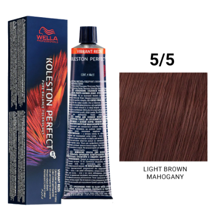 Wella Koleston Perfect - 5/5 Light Brown Mahogany 60g