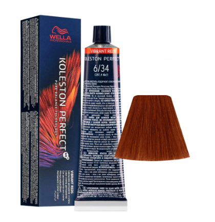 Wella Koleston Perfect - 6/34 Dark Blonde Golden Red 60g