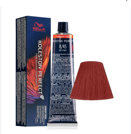 Wella Koleston Perfect - 8/45 Light Blonde Red Mahogany