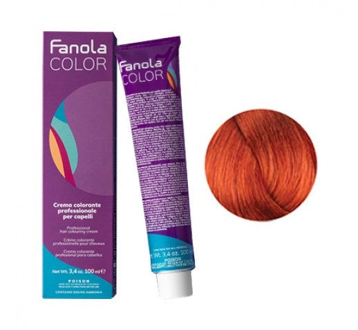 Fanola Permanent Colour 8.44 Light Intensive Copper Blonde 100ml