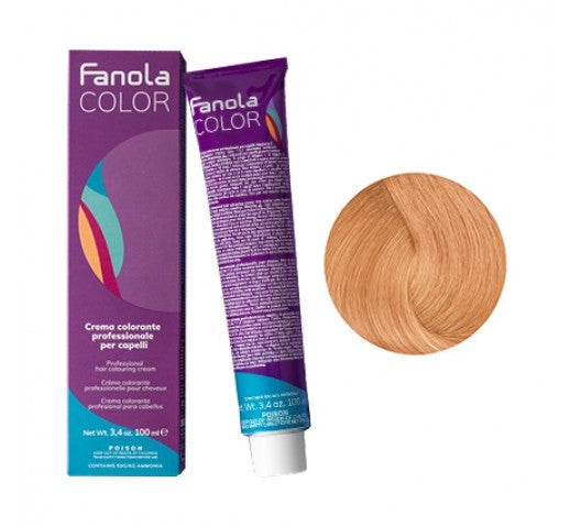 Fanola Permanent Colour 10.41 Blonde Platinum Copper Ash 100ml
