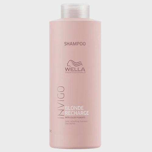 Wella - Invigo Blonde Recharge Shampoo 1000ml