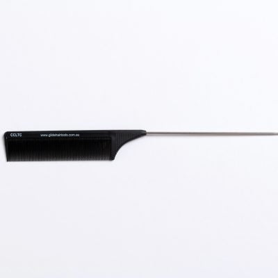 Glide - Carbon XL Metal Tail Comb
