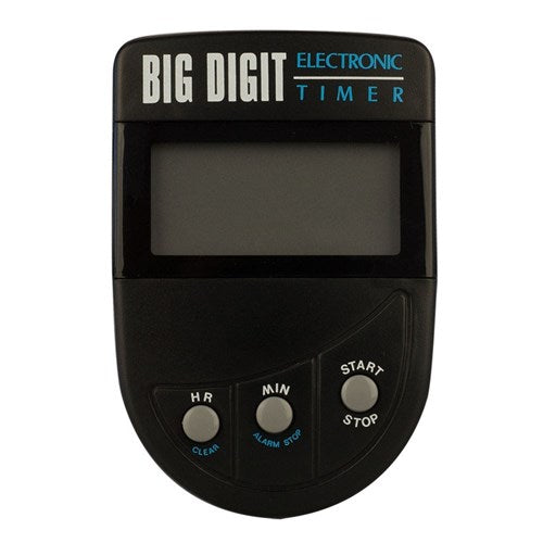 Big Digit Electronic Timer / Black