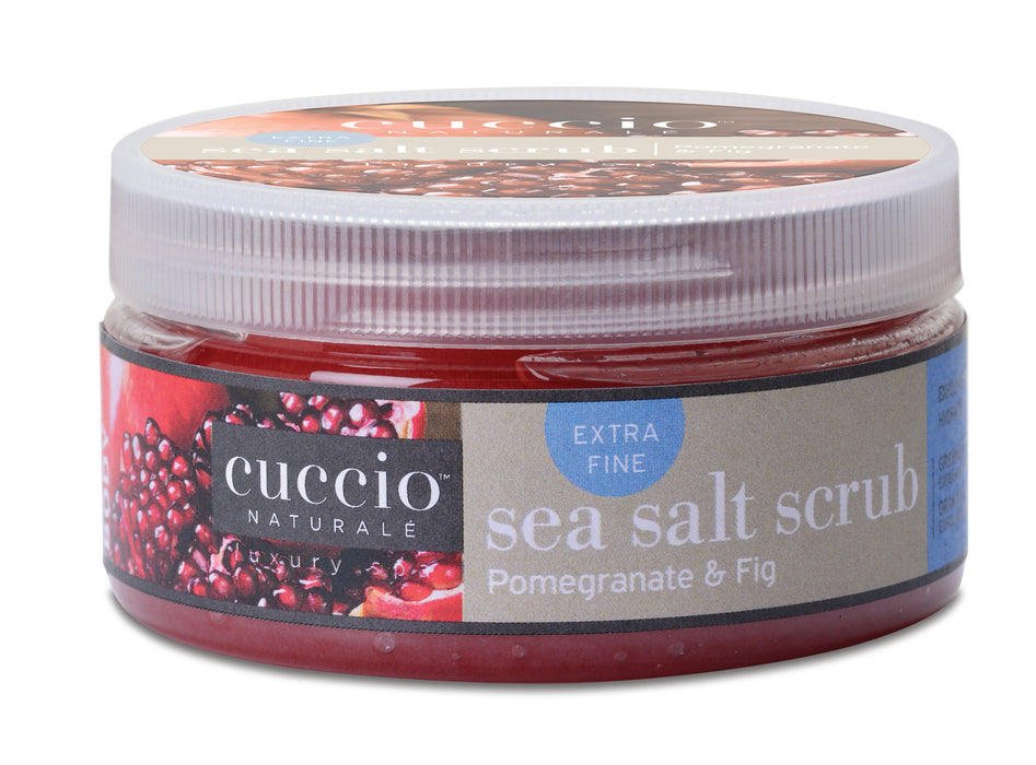 Cuccio - Pomegranate & Fig Sea Salt Scrub 226g