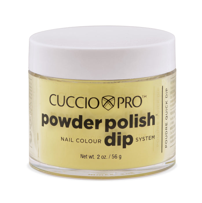 Cuccio Pro - Bright Neon Yellow Dip Powder 1.6oz