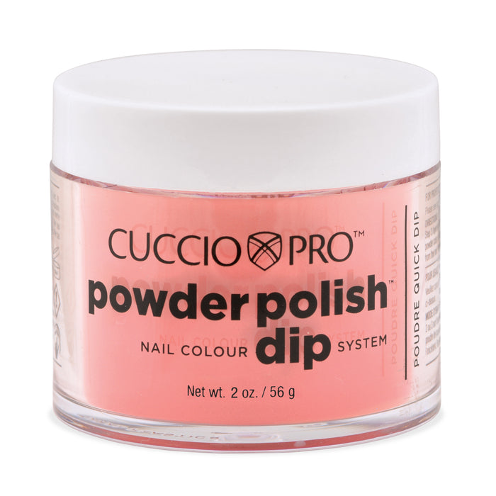 Cuccio Pro - Coral with Peach Dip Powder 1.6oz