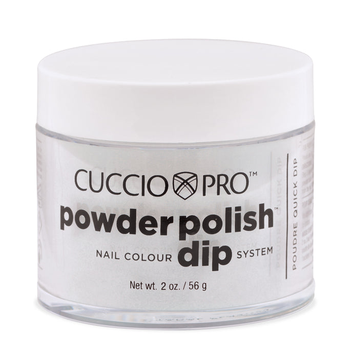 Cuccio Pro - Platinum Silver Dip Powder 1.6oz