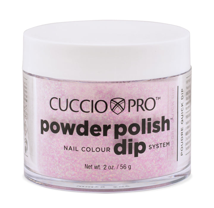 Cuccio Pro - Soft Pink Glitter Dip Powder 1.6oz