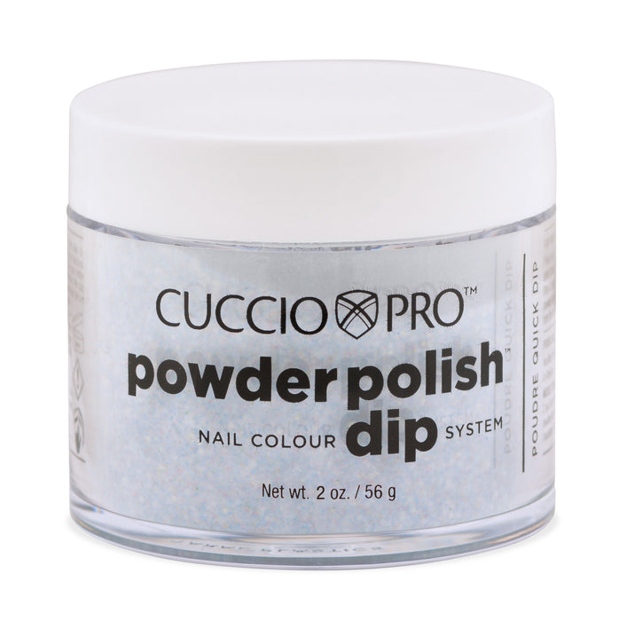 Cuccio Pro - Light Blue Glitter Dip Powder 1.6oz