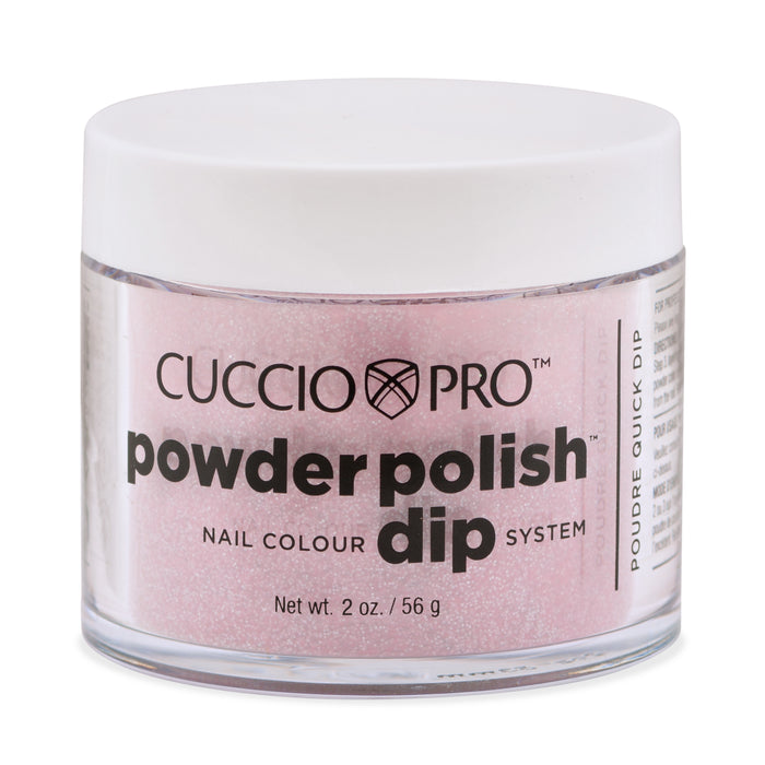 Cuccio Pro - Pink & Sliver Glitter Dip Powder 1.6oz