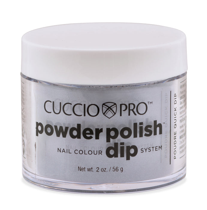 Cuccio Pro - Gray with Mica Dip Powder 1.6oz