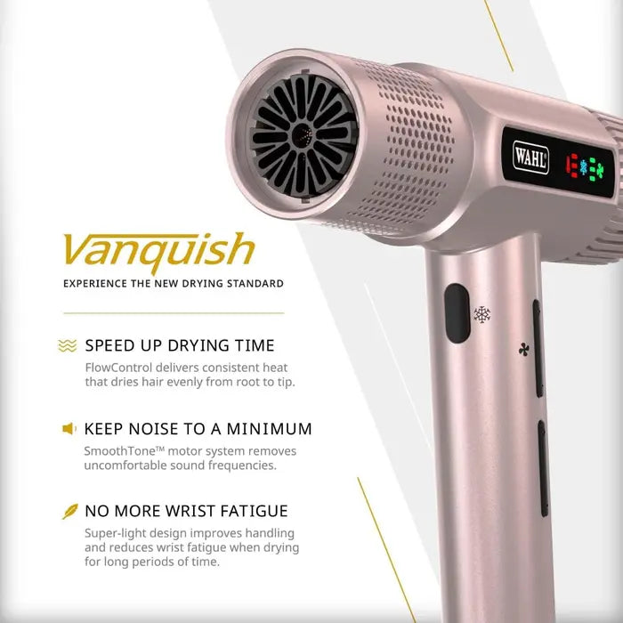 Wahl - Vanquish T-Shaped Dryer - Rose Gold
