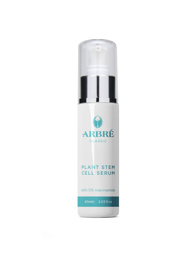 Arbre Plant Stem Cell Serum bottle on a white background
