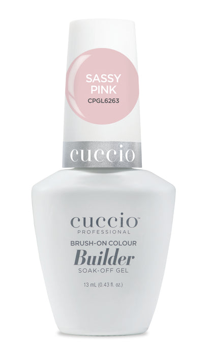 Cuccio Pro - Sassy Pink Brush on Builder 13ml