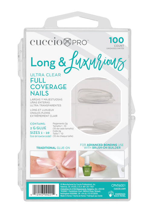 Cuccio - Long and Luxurious Nail Tip 100pk