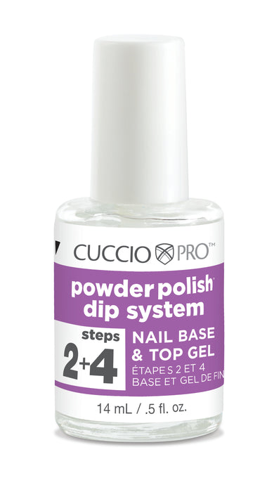 Cuccio Pro - Steps 2 & 4 Nail Base & Top Coat 14ml