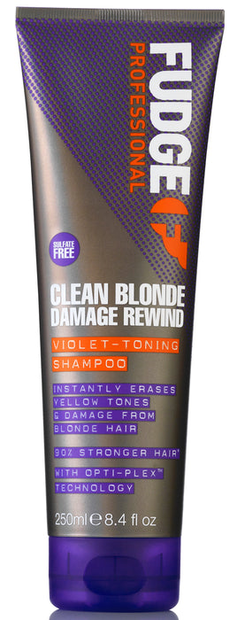 Fudge - Clean Blonde Damage Rewind Shampoo 250ml