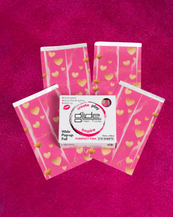 Glide - Pop-Up Foil Perfect Pink Box 210pc