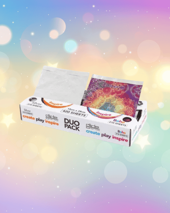 Glide - Boho Wide Pop-up Foil Duo Pack 420pc