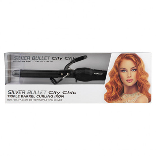 Silver Bullet - City Chic Triple Barrel Wand 16-19mm