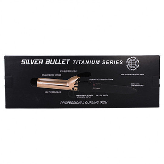 Silver Bullet - Curling Iron Rose Gold Titanium 32mm