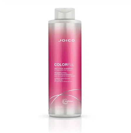 Joico Colorful shampoo bottle on a white background