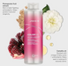 Joico Colorful conditioner bottle with pomegranate and camellia elements on a white background