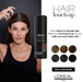 L'Oreal Hair Touch Up product with a woman applying it, and color options displayed.