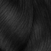 Close-up of black hair strands