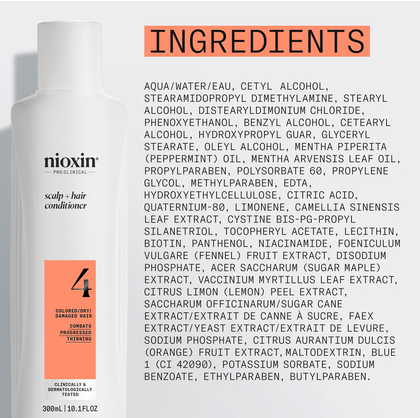 Nioxin - System 4 Scalp + Hair Conditioner 1000ml